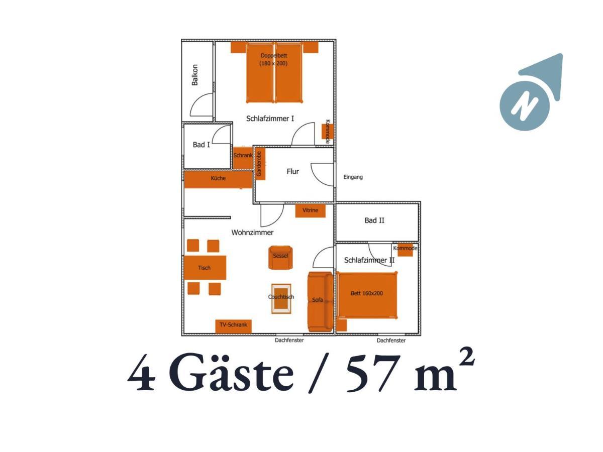 Grosse Moderne Ferienwohnung In Bester Bodenseelage L 1 Minute Zum Bodensee L 3 Zimmer L Vollausgestattete Kueche L Sonnenbalkon L Wlan L Willkommen Im Apartment Mettnau Радолфцел ам Бодензее Екстериор снимка